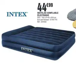 La Foir'Fouille INTEX MATELAS GONFLABLE ÉLECTRIQUE offre
