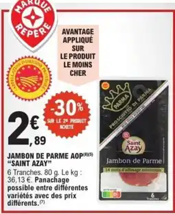 E.Leclerc Express Saint Azay Jambon de Parme offre