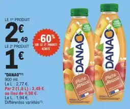 E.Leclerc Express DANAO Pêche Abricot offre