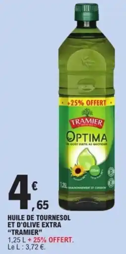 E.Leclerc Express Tramier Huile de tournesol et d'olive extra offre