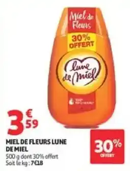 Auchan Supermarché LUNE DE MIEL MIEL DE FLEURS offre