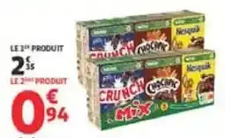 Auchan Supermarché Nesquik Crunch Mix offre