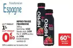 Auchan Supermarché Hipro Framboise offre