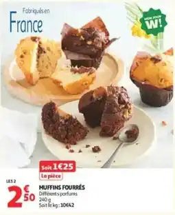 Auchan Supermarché MUFFINS FOURRÉS offre