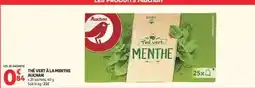 Auchan Supermarché Auchan Thé vert à la menthe offre