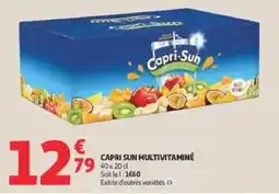 Auchan Supermarché Capri-Sun CAPRI SUN MULTIVITAMINÉ offre