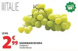 Auchan Supermarché RAISIN BLANC DE SICILE offre