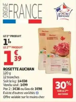 Auchan Supermarché Rossette Auchan offre
