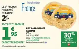 Auchan Supermarché Pizza 4 Fromages Auchan offre