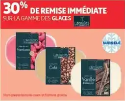 Auchan Supermarché L'Angélys glaces offre