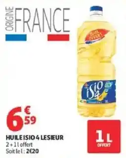 Auchan Supermarché ISIO 4 LESIEUR offre