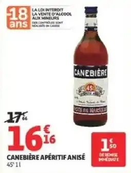 Auchan Supermarché CANEBIÈRE APÉRITIF ANISÉ offre