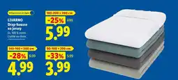 Lidl Livarno drap-housse en jersey offre