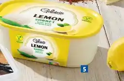Lidl Gelatelli lemon sorbet offre