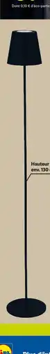 Lidl Lampadaire led sans fil 123 cm offre