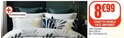 La Foir'Fouille Couette double fage imprimée offre