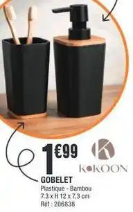 La Foir'Fouille Kokoon - gobelet offre