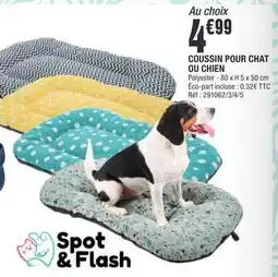 La Foir'Fouille Flash - coussin pour chat ou chien offre