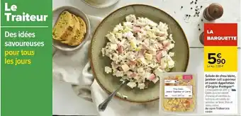 Carrefour Salade de chou blanc, jambon cuit supérieur et comté appellation d'origine protégée offre