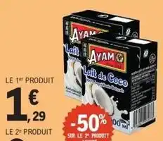 E.Leclerc Ayam - lait de coco offre