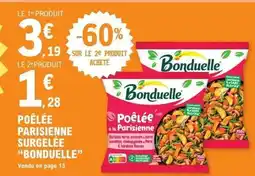 E.Leclerc Bonduelle - poêlée parisienne surgelée offre