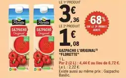 E.Leclerc Florette - gazpacho l'original offre