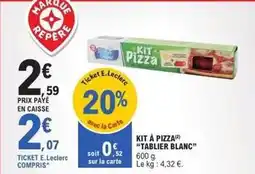 E.Leclerc E.leclerc - kit à pizza offre