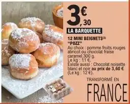 E.Leclerc Pozz - 12 mini beignets offre