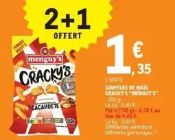 E.Leclerc Menguy's - soufflés de maïs cracky's offre