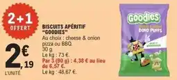 E.Leclerc Biscuits apéritif offre