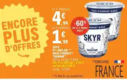 E.Leclerc Express Danone - skyr offre