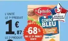 E.Leclerc Express Le gaulois - volaille cordo offre