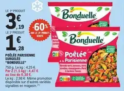 E.Leclerc Express Bonduelle - poêlée parisienne surgelée offre