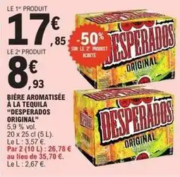 E.Leclerc Express Bière aromatisée a la tequila offre