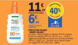 E.Leclerc Express Garnier - protection solaire offre