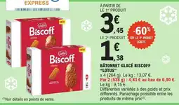E.Leclerc Express Lotus - bâtonnet glace biscoff offre