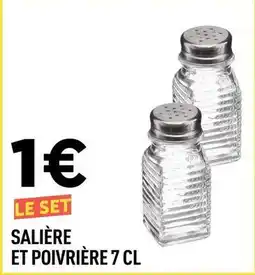 Centrakor Salière et poivrere 7 cl offre