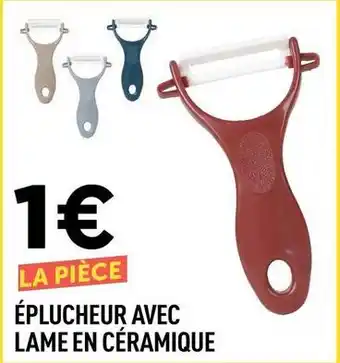 Centrakor Éplucheur avec lame en céramique offre