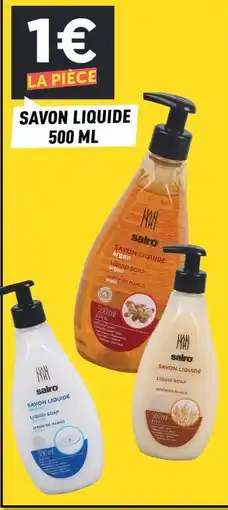 Centrakor Sairo - savon liquide offre