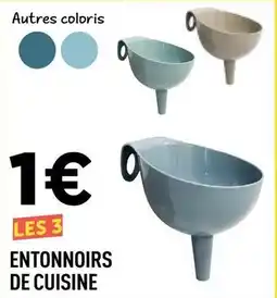 Centrakor Entonnoirs de cuisine offre