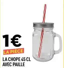 Centrakor 45 cl avec paille offre