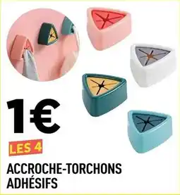 Centrakor Accroche-torchons adhésifs offre