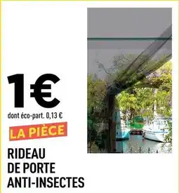 Centrakor Rideau de porte anti-insect offre