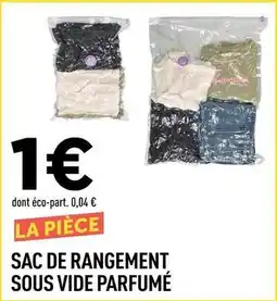 Centrakor Sac de rangement sous vide parfumé offre