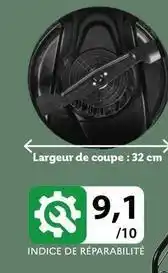 Lidl Largeur de coupe offre