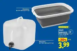 Lidl Crivit - cruvet offre