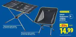 Lidl Crivit - equipments campiglio pertili offre
