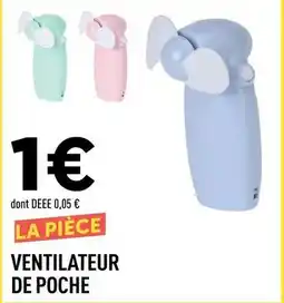 Centrakor Ventilateur de poche offre