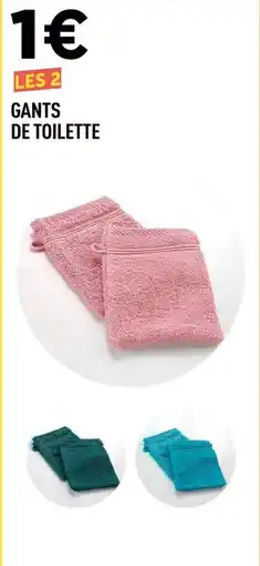 Centrakor Gants de toilette offre