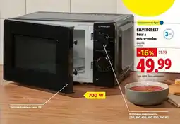 Lidl Silvercrest - for a2 microondes offre